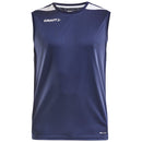 Craft Shirt Mouwloos Pro Control Impact Heren Navy Wit