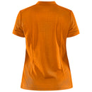 Craft Poloshirt Core Unify Dames Oranje