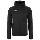 Craft Jacket Evolve 2.0 Brushed Hood Heren Zwart