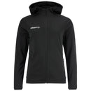 Craft Jacket Evolve 2.0 Brushed Hood Dames Zwart