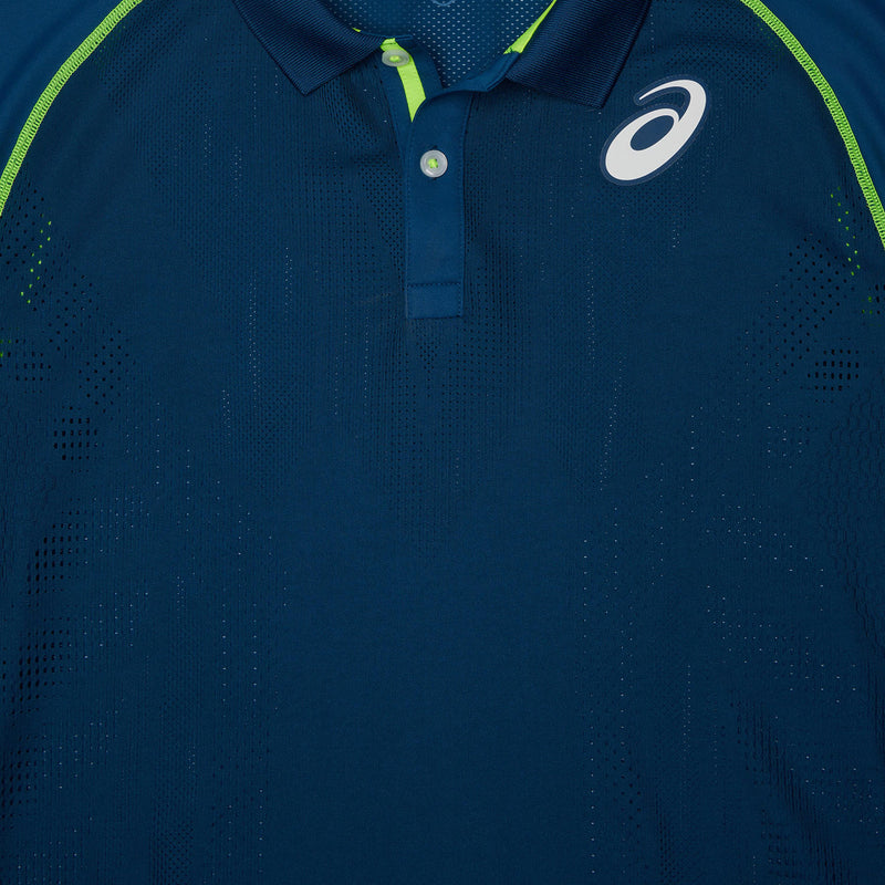 Asics Poloshirt Match Actibreeze Heren Navy