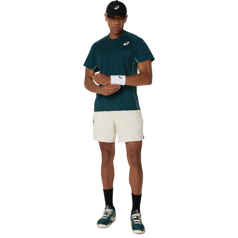 Asics Poloshirt Match Actibreeze Heren Groen