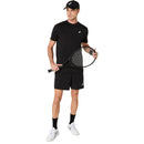 Asics T-Shirt Court SS Top Heren Zwart