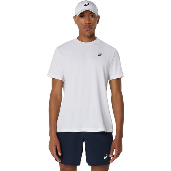 Asics T-Shirt Court SS Top Tennis Heren Wit