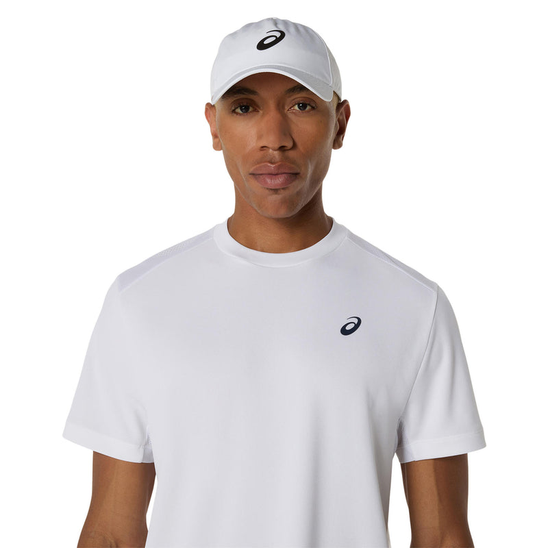 Asics T-Shirt Court SS Top Tennis Heren Wit