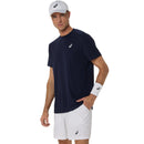 Asics T-Shirt Court SS Top Heren Navy