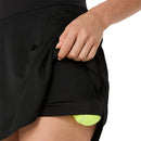 Asics Asics Court Skirt Dames Zwart