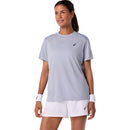Asics T-Shirt Court SS Top Dames Grijs