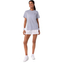 Asics T-Shirt Court SS Top Dames Grijs