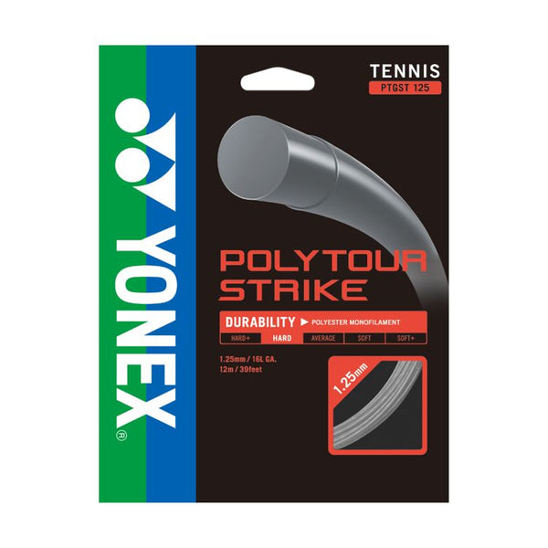 Yonex Tennissnaar Polytour Strike 1.25 Zilver 12m