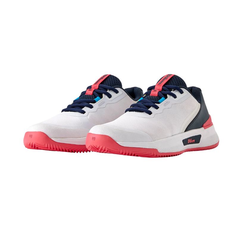 Wilson Tennisschoen Padelschoen Intrigue Pro Clay Dames Wit Navy