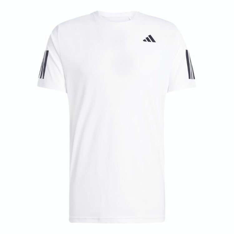 Adidas Club 3-Stripe T-Shirt Heren Wit