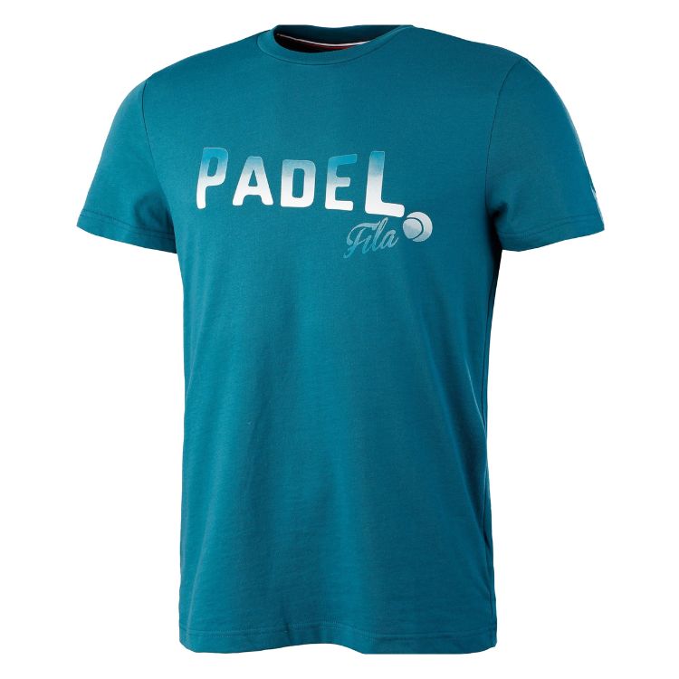 Fila T-Shirt Padel Arno Heren Blue Coral