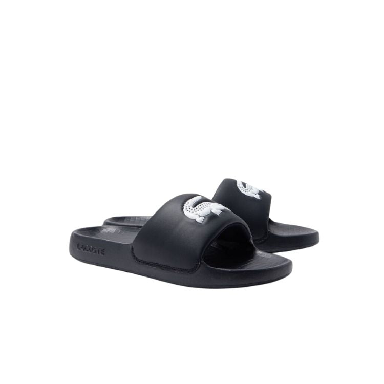 Lacoste Slippers Serve Slide 1.0 Heren Navy Wit