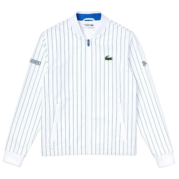 Lacoste Sport Novak Djokovic Heren Wit Blauw