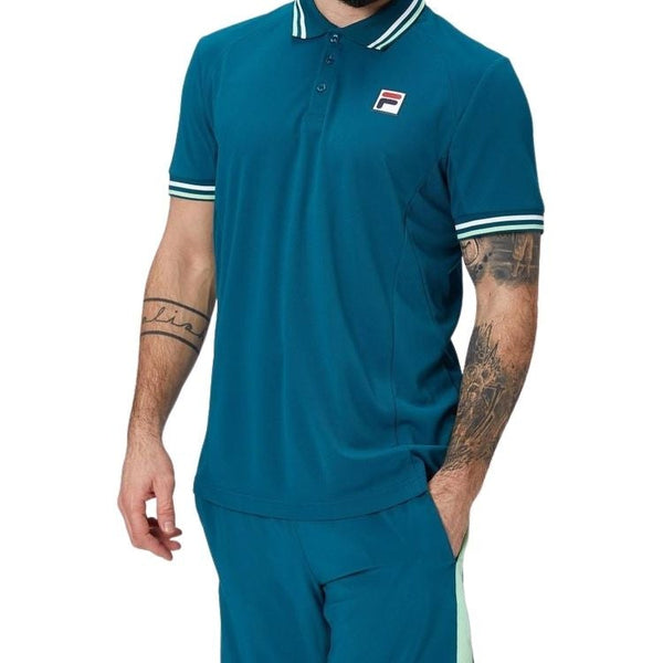 Fila Polo Marvin Poloshirt Heren Petrol