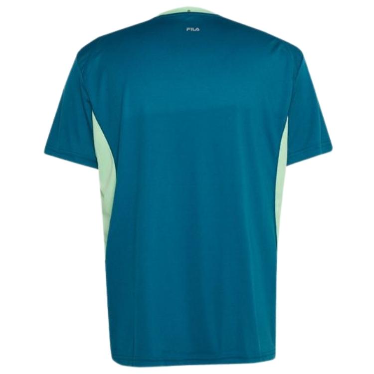 Fila T-Shirt Mats Heren Petrol