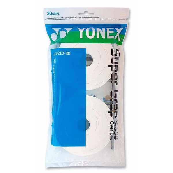 Yonex Overgrip Super Grap Wit Rol 30 Stuks