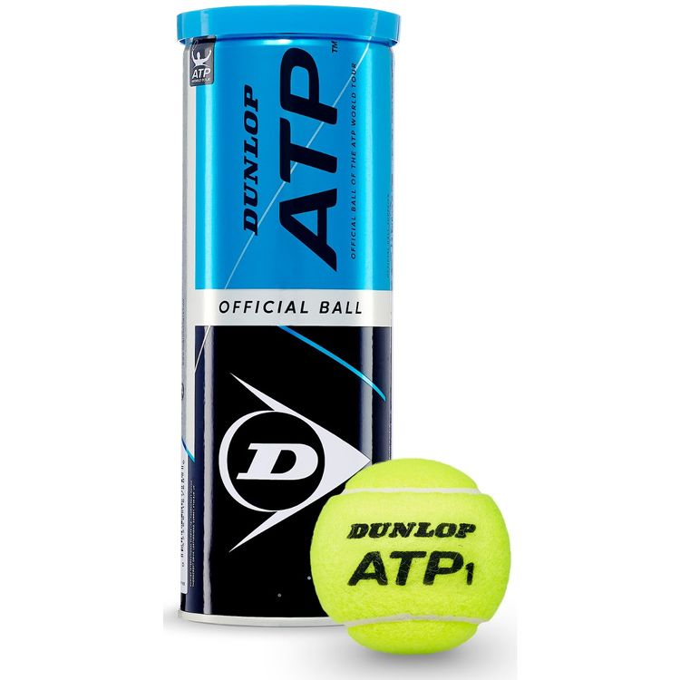 Dunlop Tennisballen ATP Official Gasgevuld Doos 24 x 3 Ballen