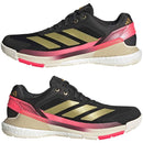 Adidas Padelschoen Crazyquick Boost Padel Heren Zwart Goud Roze