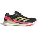 Adidas Padelschoen Crazyquick Boost Padel Heren Zwart Goud Roze