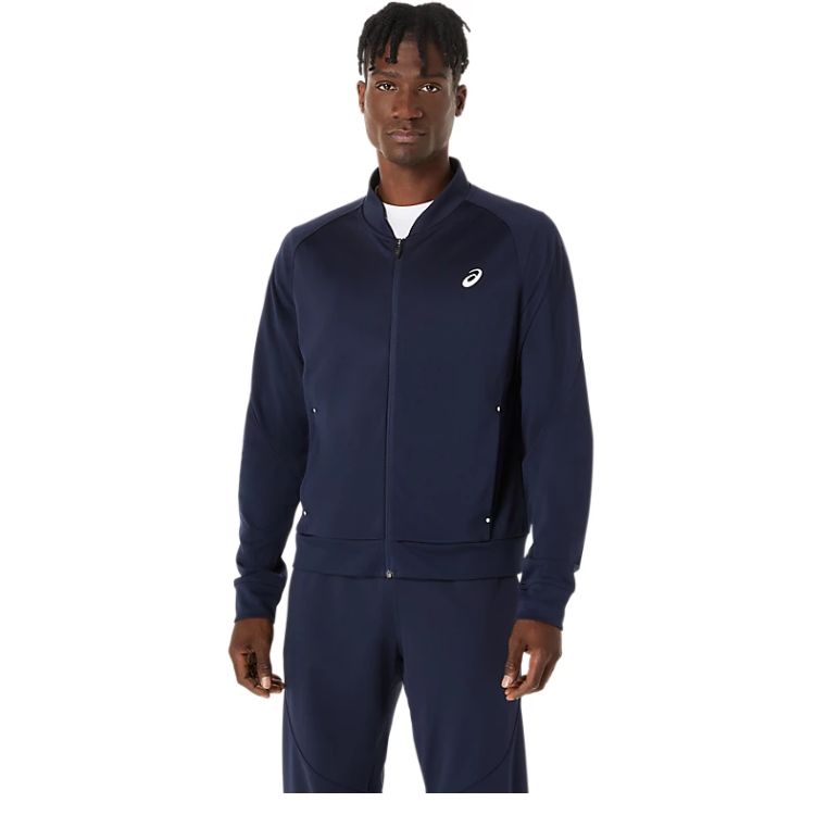 Asics Jacket Court Warm-Up Heren Midnight Blue