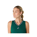 Asics Court Sleeveless Top Groen Detail