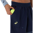 Asics Short Match 7 Inch Heren Navy Blue