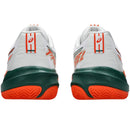 Asics Padelschoen Gel Challenger 15 Padel Heren Wit Oranje Achterkant