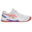 Asics Padelschoen Gel Dedicate 8 Padel Dames Wit Roze Rechts