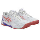 Asics Padelschoen Gel Dedicate 8 Padel Dames Wit Roze 
