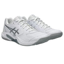 Asics Padelschoen Gel Dedicate 9 Padel Dames Wit Zilver Zijkant