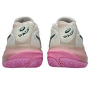 Asics Padelschoen Gel Resolution X Padel Dames Beige Achterkant