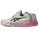 Asics Padelschoen Gel Resolution X Padel Dames Beige Zij