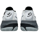 Asics Padelschoen Gel Resolution X Padel Heren Wit Grijs Achterkant