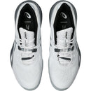Asics Padelschoen Gel Resolution X Padel Heren Wit Grijs Bovenkant