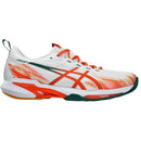 Asics Padelschoen Sonicsmash FF Heren Wit Oranje