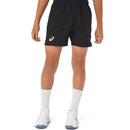 Asics Short Tennis Boys Junior Zwart