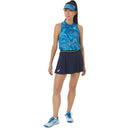 Asics Skort Match Graphic Dames Navy