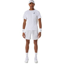 Asics T-Shirt Match SS Top Heren Wit Voorkant