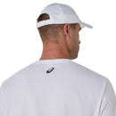 Asics T-Shirt Seasonal Graphic Tee Heren Wit Achterkant Boven