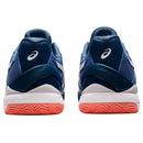 Asics Tennisschoen Gel Resolution 8 Clay Heren Blauw Achterkant