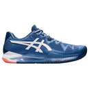 Asics Tennisschoen Gel Resolution 8 Clay Heren Blauw
