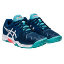 Asics Tennisschoen Gel Resolution 8 Clay Junior Blauw Zijkant
