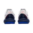 Asics Tennisschoen Gel Resolution 8 Clay Junior Wit Blauw Achterkant