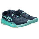 Asics Tennisschoen Gel Resolution X Clay Heren Donkerblauw Buitenkant