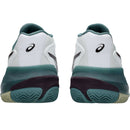 Asics Tennisschoen Gel Resolution X Clay Heren Wit Groen Achterkant