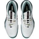 Asics Tennisschoen Gel Resolution X Clay Heren Wit Groen Bovenkant