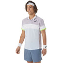 Asics Polo Shirt Match Heren Violet
