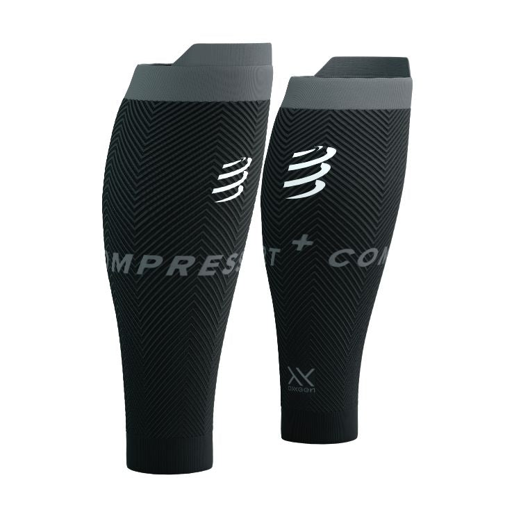 Compressport Calf Sleeves Oxygen Unisex Zwart